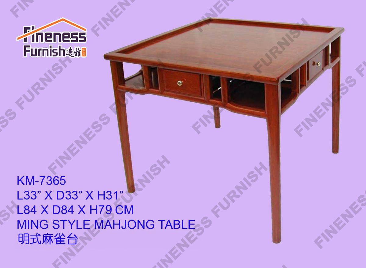 Folding legs  Mahjong Table 