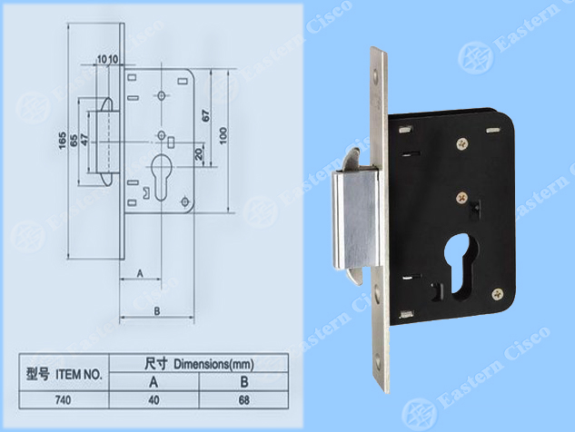 Lock Body 740