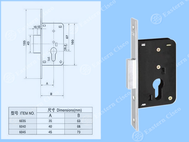 Lock Body 6035