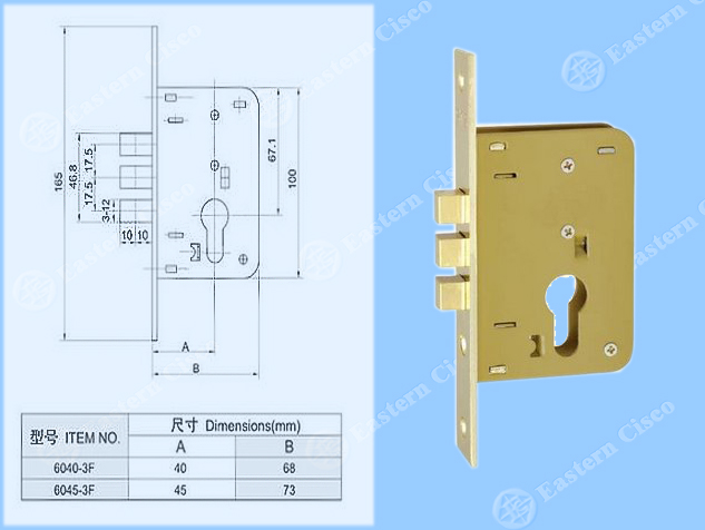 Lock Body 6040