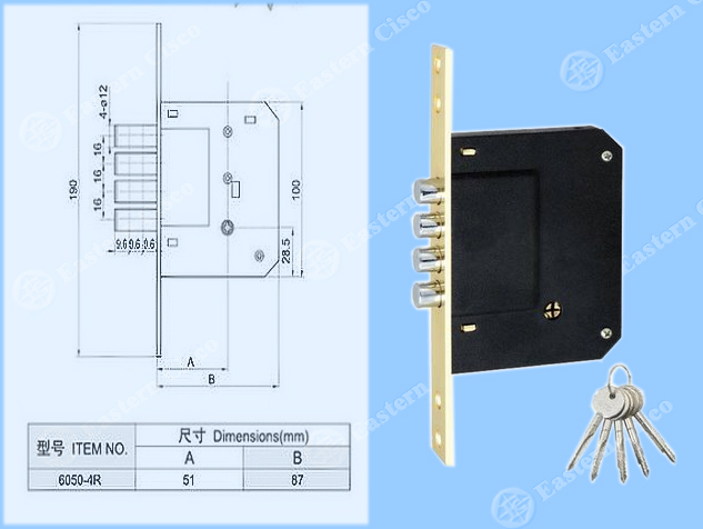 Lock Body 6050