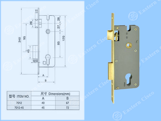 Lock Body 7012