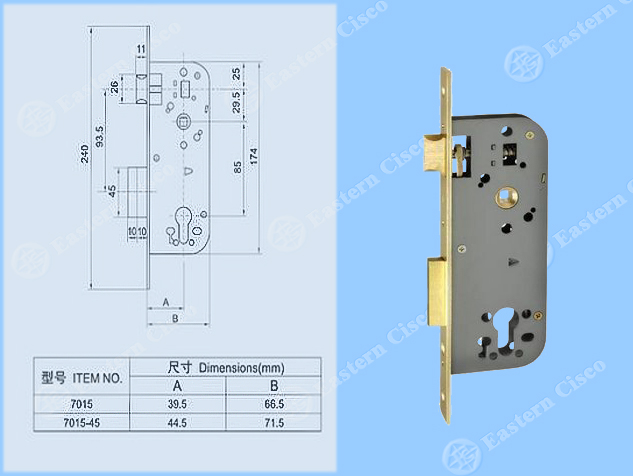 Lock Body 7015