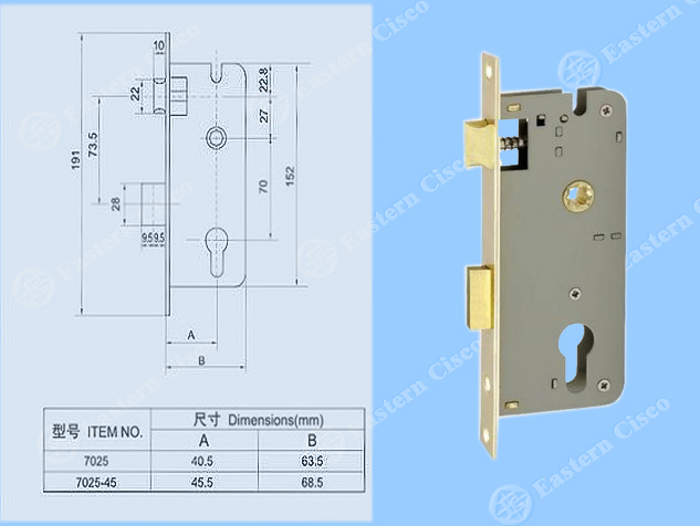 Lock Body 7025