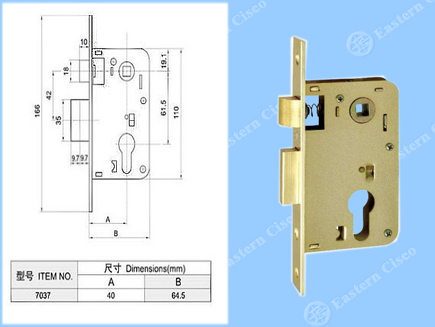 Lock Body 7037