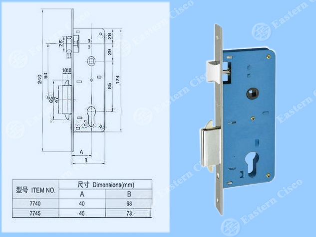 Lock Body 7740