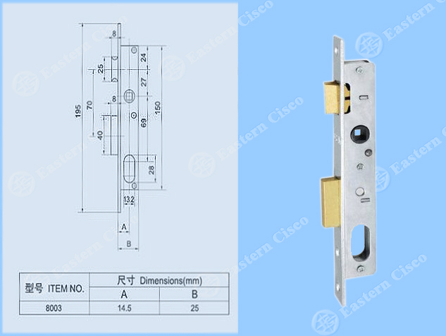 Lock Body 8003