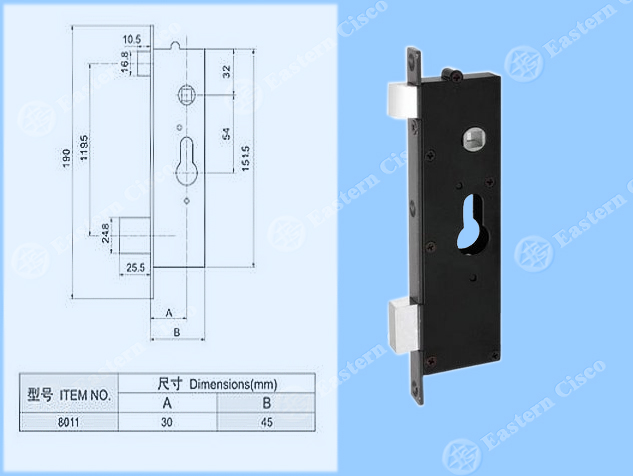 Lock Body 8011