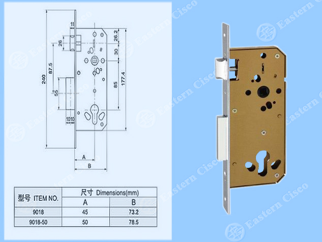 Lock Body 9018