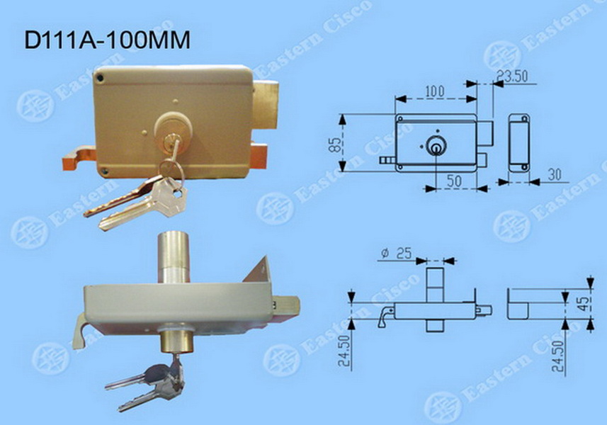 Rim Lock D111A