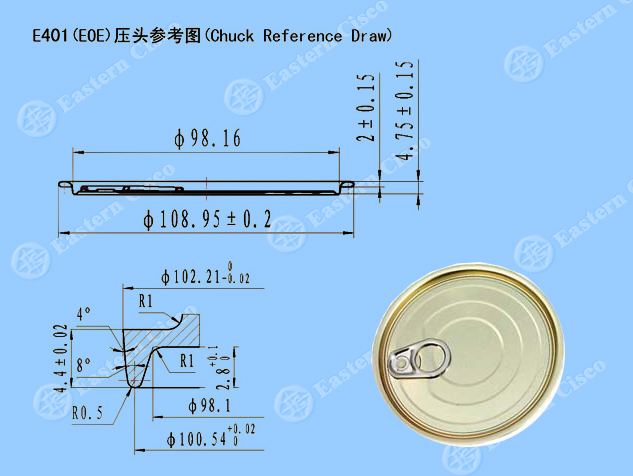 Easy Open Ends E401