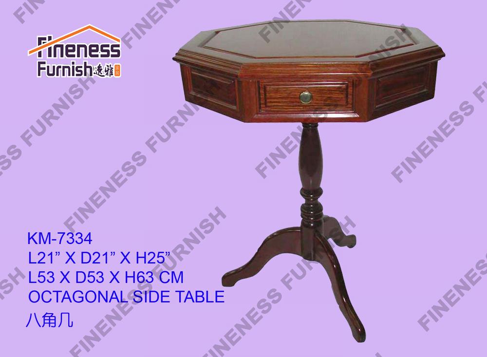 Octagonal SIda Table