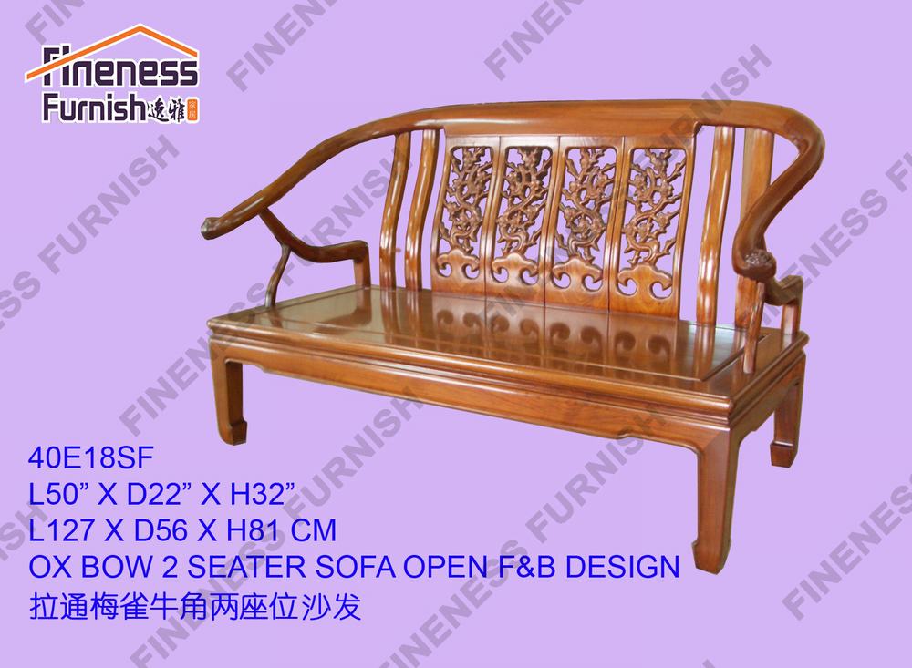 OX Bow 2 Seater Sofa Open F&B Design