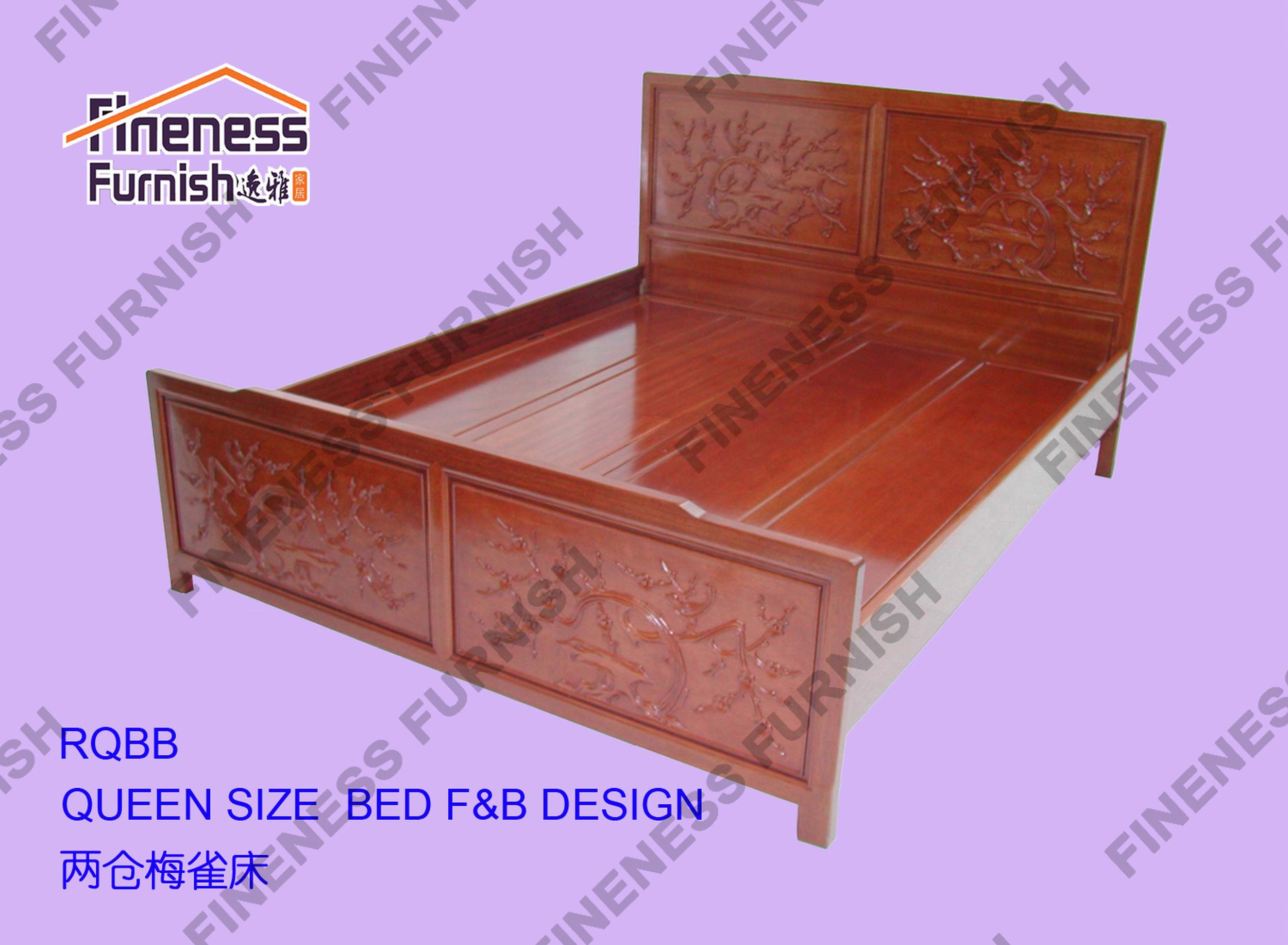 Queen Size Bed F&B Design