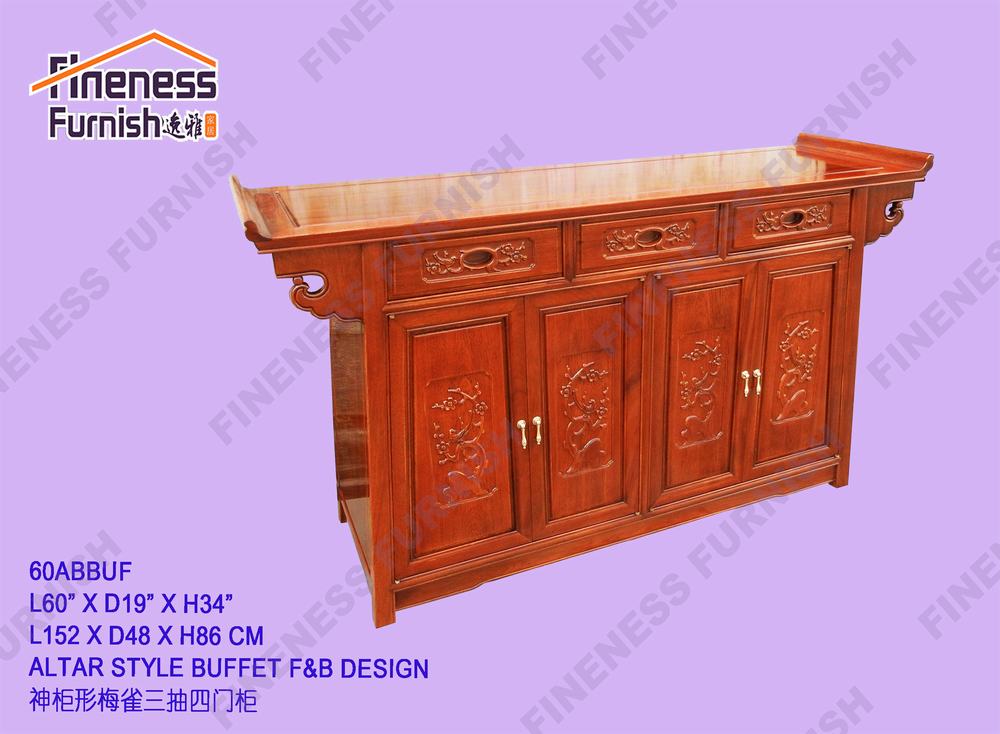 Altar Style Buffet F&B Design 