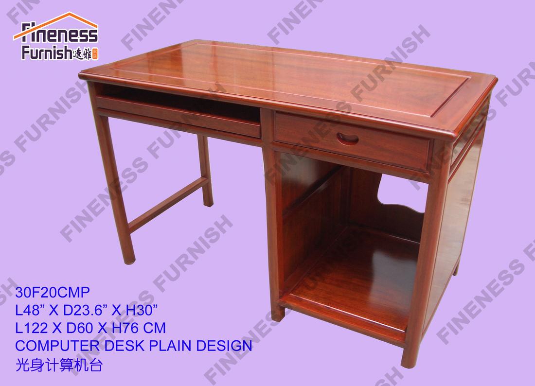 Computer Desk Plain Design