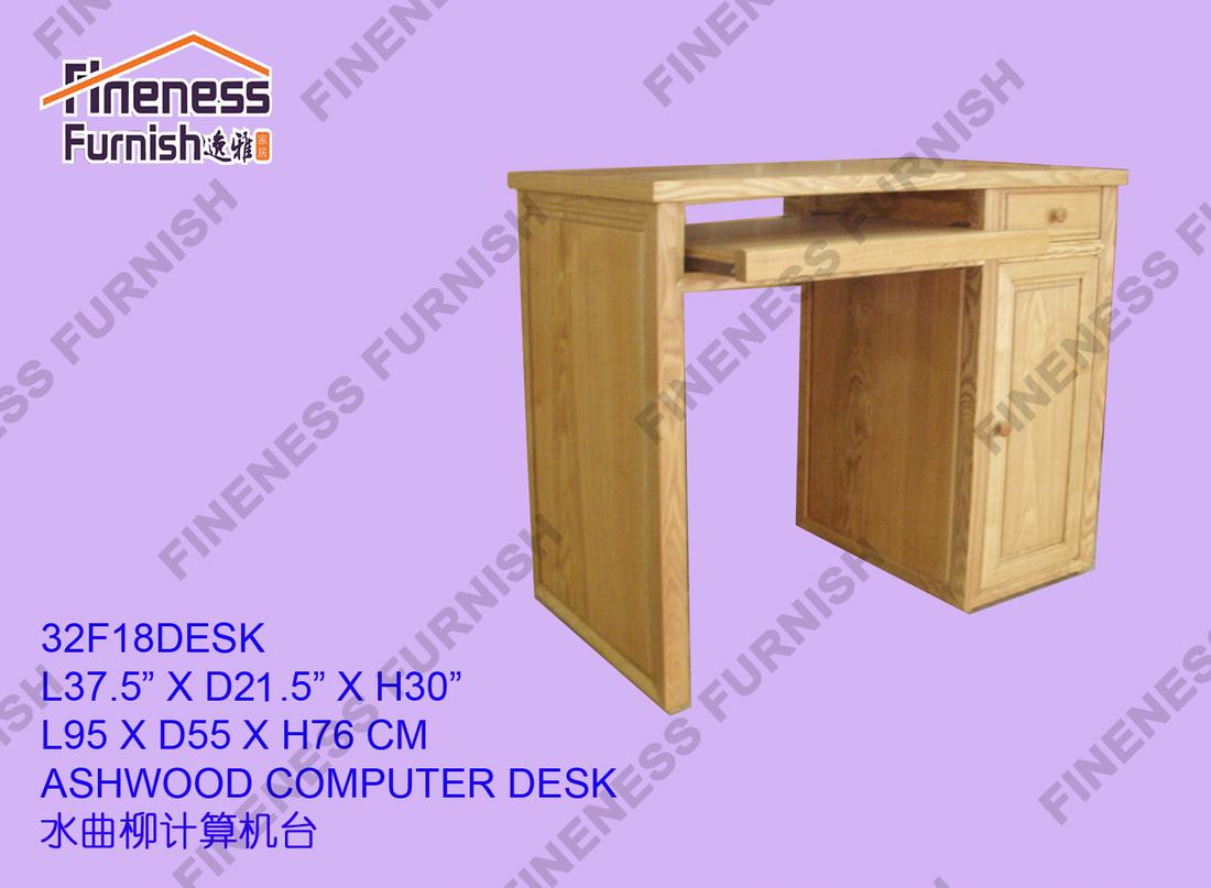 Ashwood Computer Desk 